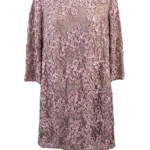 Jessica Howard Social Cocktail Lace Overlayed Dress. Style #94792 NEW.  Size 10